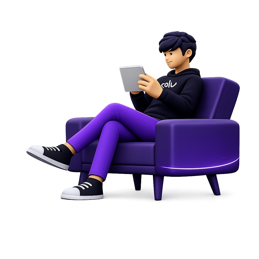 3D Character Business Solution Illustration